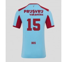 Feyenoord Jordan Bos #15 Koszulka Trzecia 2025-26 Krótki Rękaw